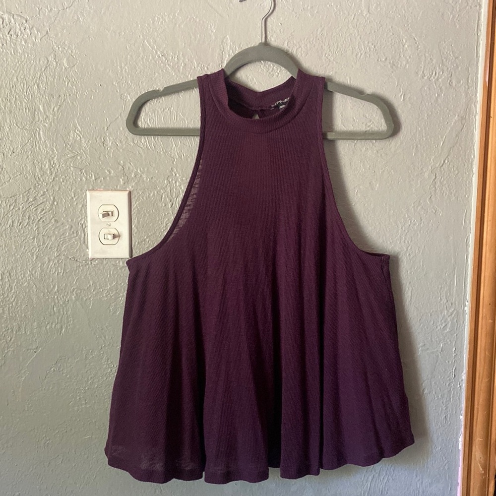 Express, purple tank top, M